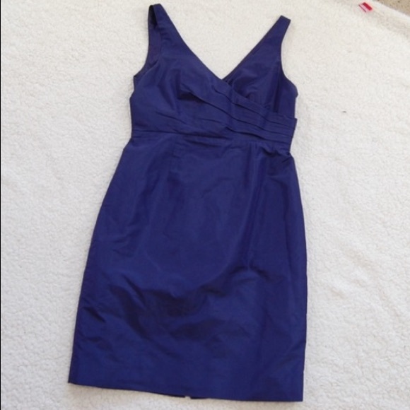 J Crew Sara silk purple bridesmaid dress - Picture 2 of 4
